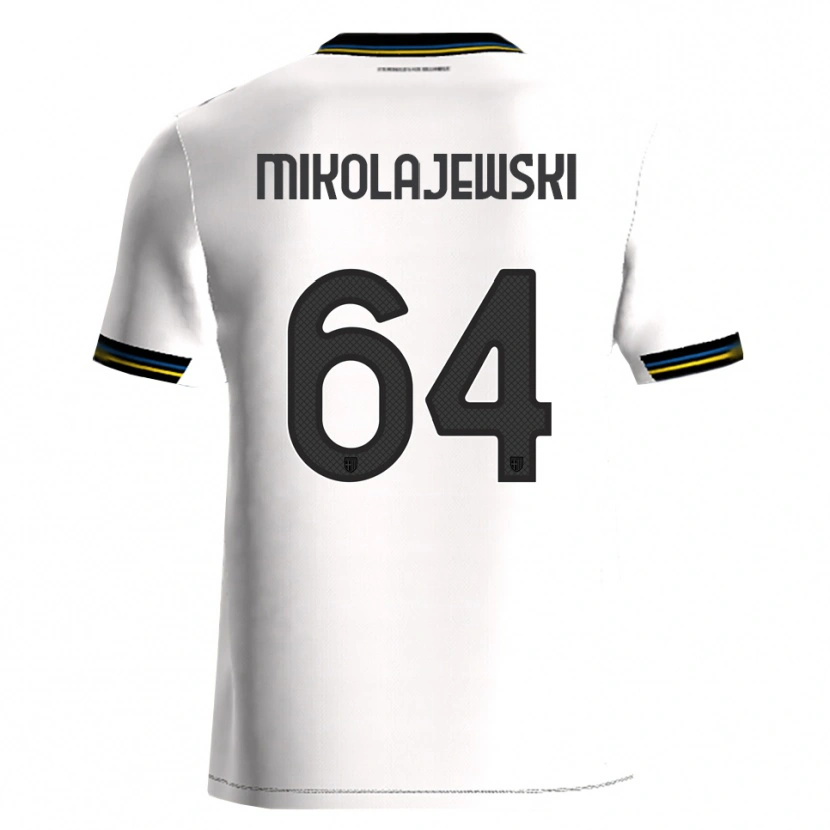 Danxen Damen Daniel Mikolajewski #64 Weiß Schwarz Heimtrikot Trikot 2025/26 T-Shirt Österreich