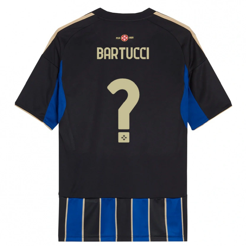 Danxen Damen Manuel Bartucci #0 Schwarz Blau Heimtrikot Trikot 2025/26 T-Shirt Österreich