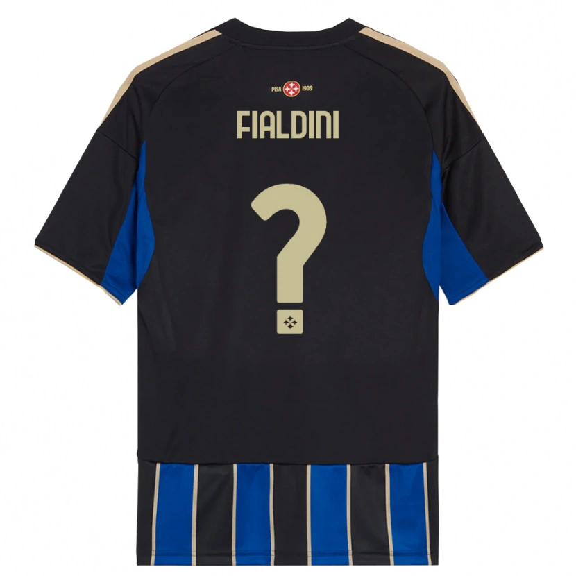 Danxen Damen Filippo Fialdini #0 Schwarz Blau Heimtrikot Trikot 2025/26 T-Shirt Österreich