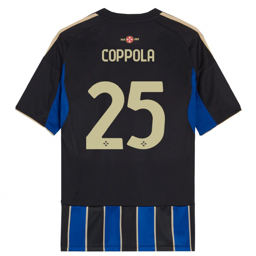 Danxen Damen Francesco Coppola #25 Schwarz Blau Heimtrikot Trikot 2025/26 T-Shirt Österreich
