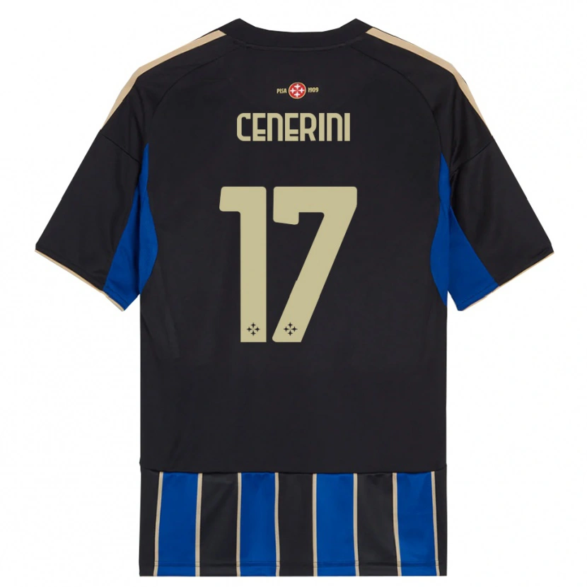 Danxen Damen Marco Cenerini #17 Schwarz Blau Heimtrikot Trikot 2025/26 T-Shirt Österreich