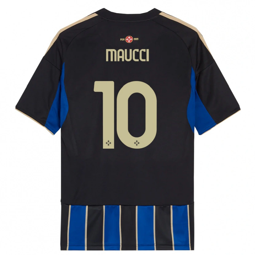 Danxen Damen Giacomo Maucci #10 Schwarz Blau Heimtrikot Trikot 2025/26 T-Shirt Österreich