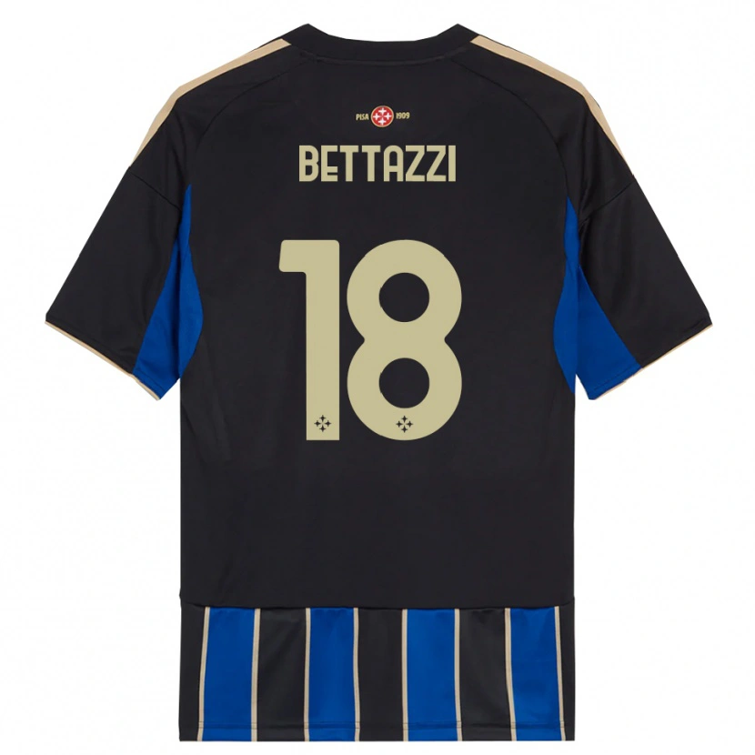 Danxen Damen Brando Bettazzi #18 Schwarz Blau Heimtrikot Trikot 2025/26 T-Shirt Österreich