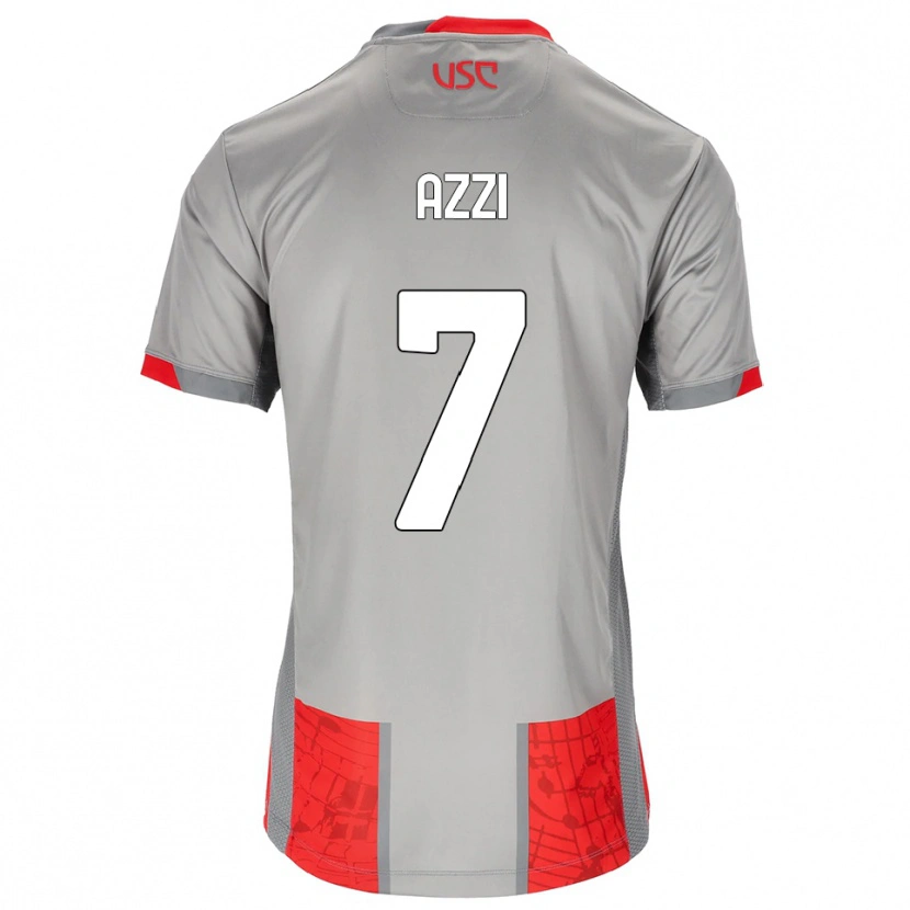 Danxen Damen Paulo Azzi #7 Rot Grau Heimtrikot Trikot 2025/26 T-Shirt Österreich