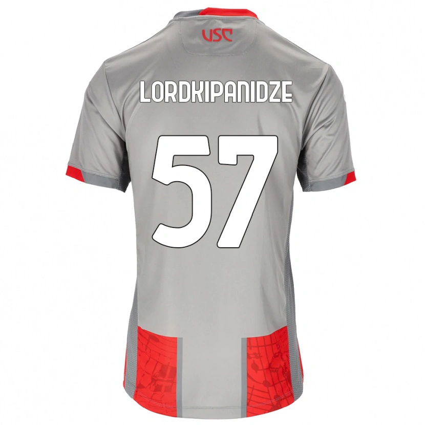 Danxen Damen Dachi Lordkipanidze #57 Rot Grau Heimtrikot Trikot 2025/26 T-Shirt Österreich