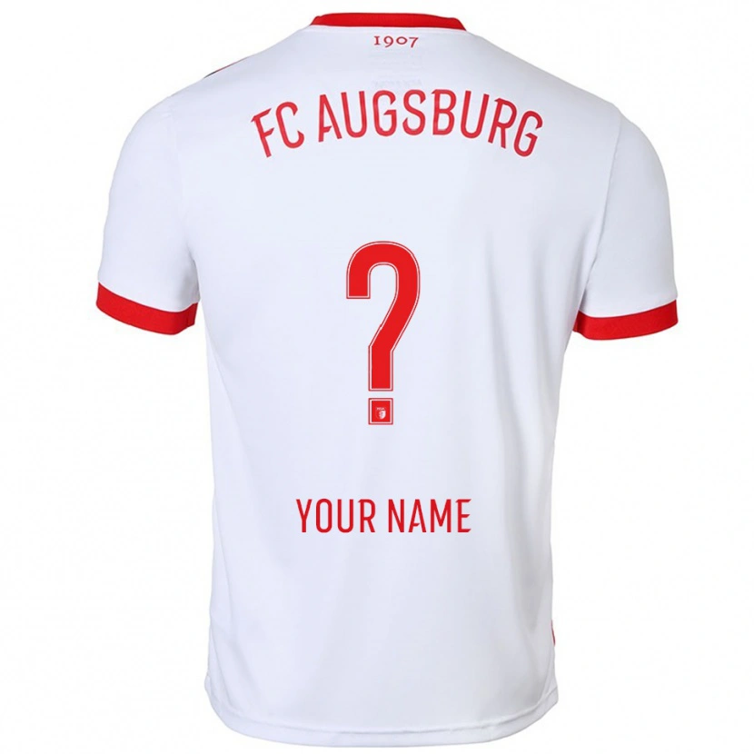 Danxen Damen Ihren Namen #0 Weiß Rot Heimtrikot Trikot 2025/26 T-Shirt Österreich