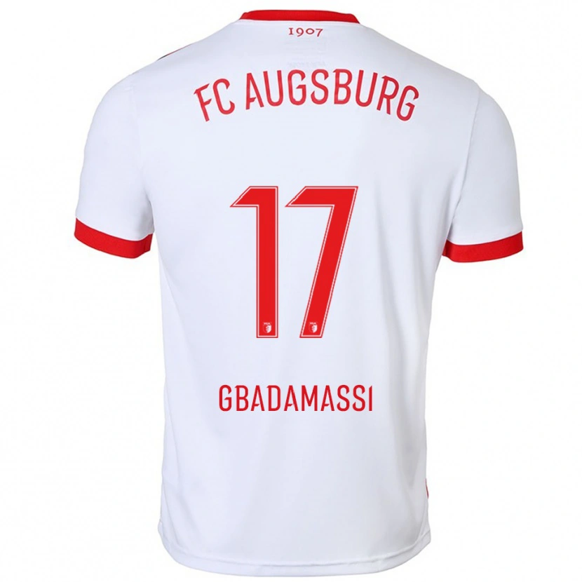 Danxen Damen Rayane Gbadamassi #17 Weiß Rot Heimtrikot Trikot 2025/26 T-Shirt Österreich