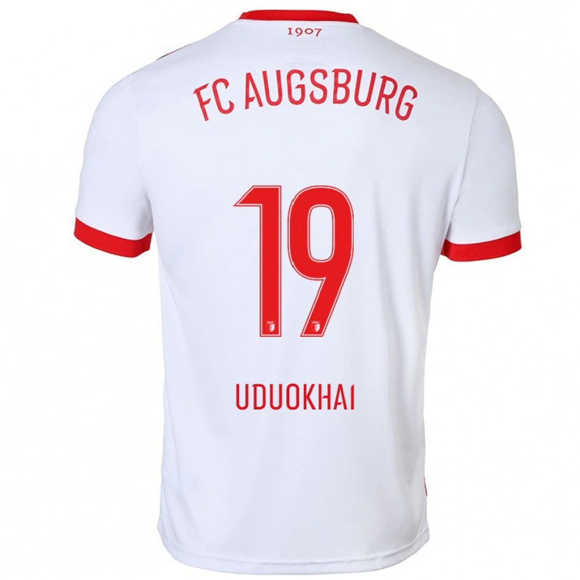Danxen Damen Felix Uduokhai #19 Weiß Rot Heimtrikot Trikot 2025/26 T-Shirt Österreich