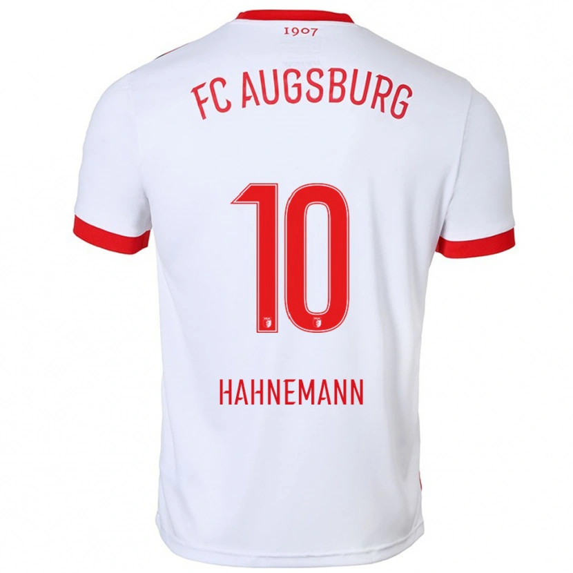 Danxen Damen Jamy Hahnemann #10 Weiß Rot Heimtrikot Trikot 2025/26 T-Shirt Österreich