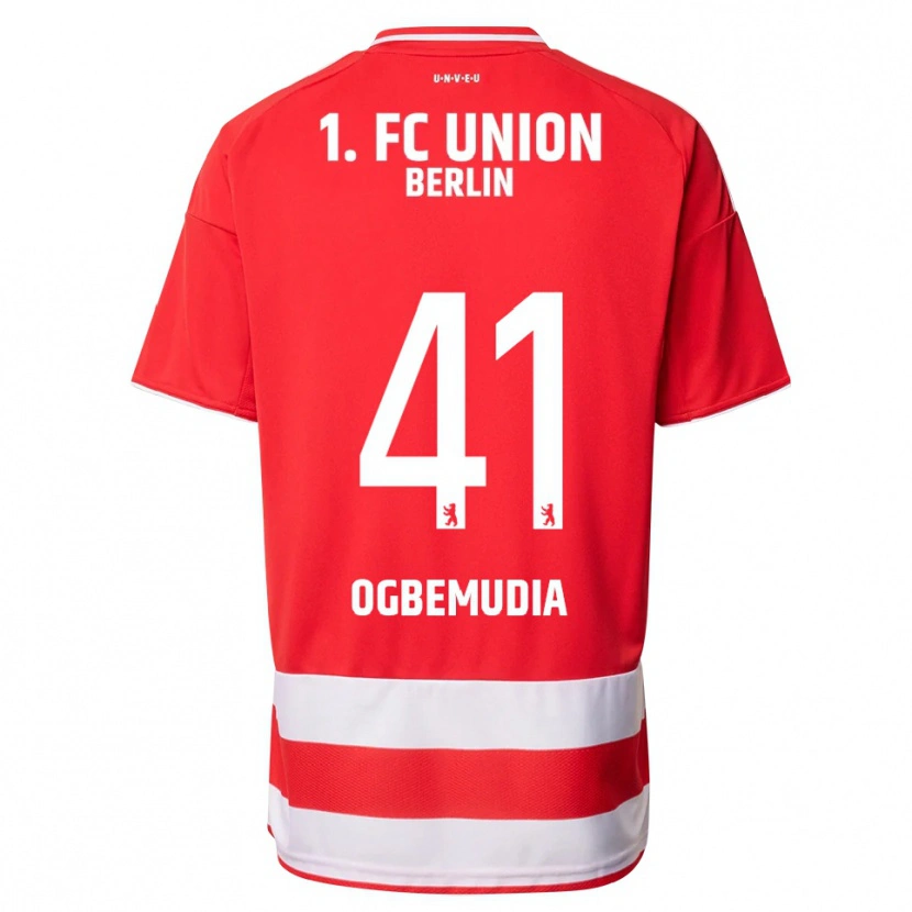 Danxen Damen Oluwaseun Ogbemudia #41 Rot Weiß Heimtrikot Trikot 2025/26 T-Shirt Österreich