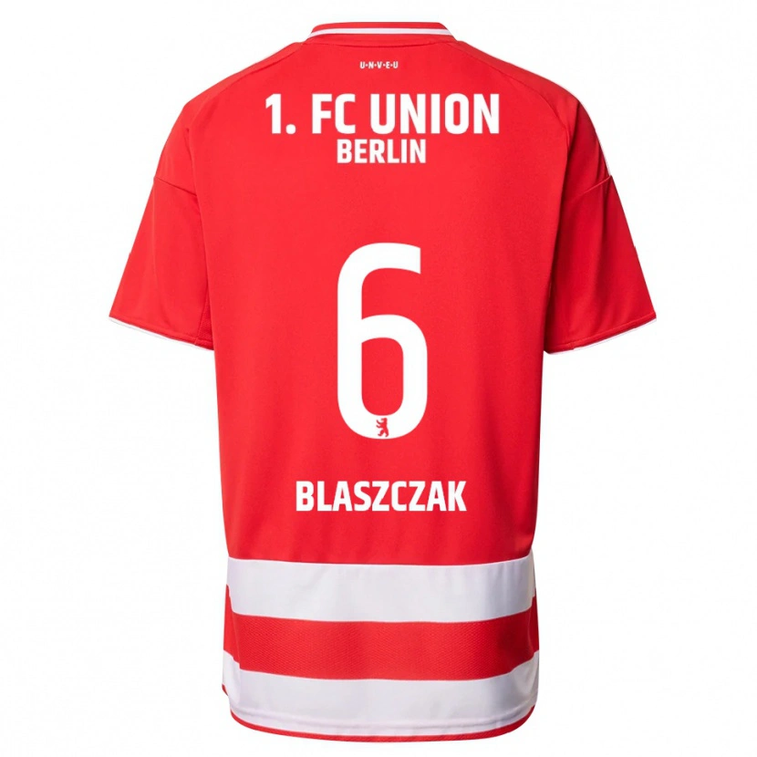 Danxen Damen Tim Blaszczak #6 Rot Weiß Heimtrikot Trikot 2025/26 T-Shirt Österreich