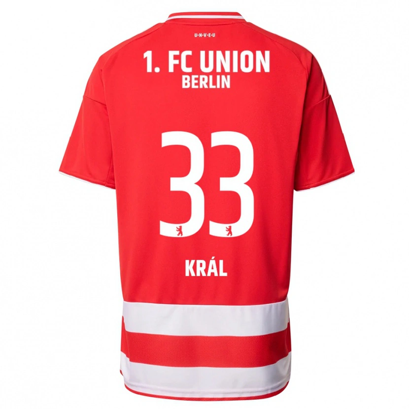Danxen Damen Alex Král #33 Rot Weiß Heimtrikot Trikot 2025/26 T-Shirt Österreich