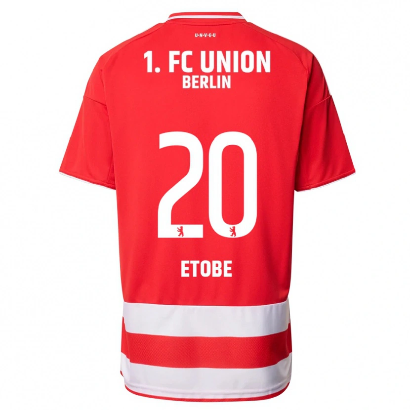 Danxen Damen Michael Etobe #20 Rot Weiß Heimtrikot Trikot 2025/26 T-Shirt Österreich