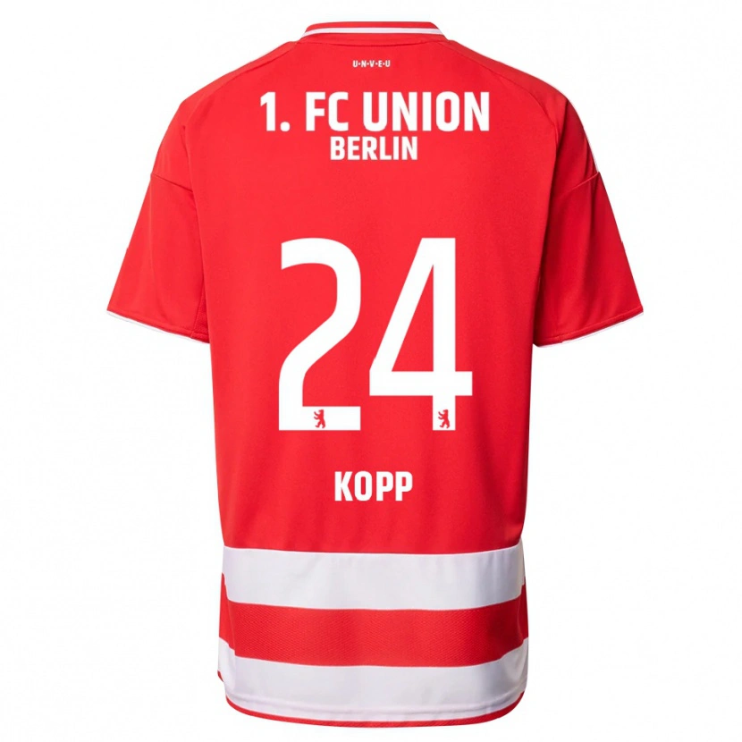 Danxen Damen Marvin Kopp #24 Rot Weiß Heimtrikot Trikot 2025/26 T-Shirt Österreich