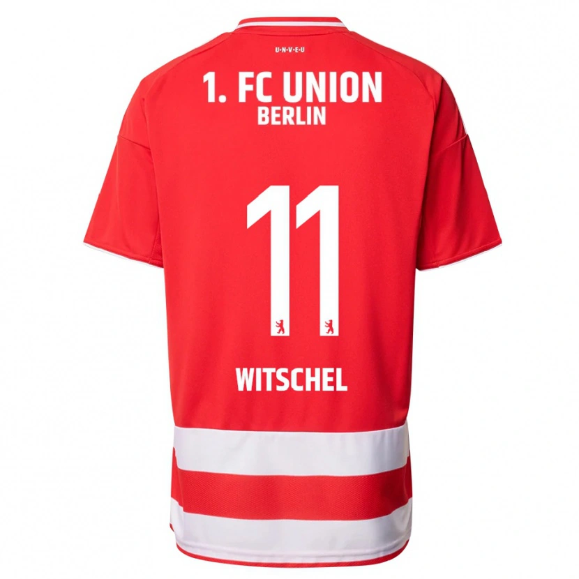 Danxen Damen Maxim Witschel #11 Rot Weiß Heimtrikot Trikot 2025/26 T-Shirt Österreich