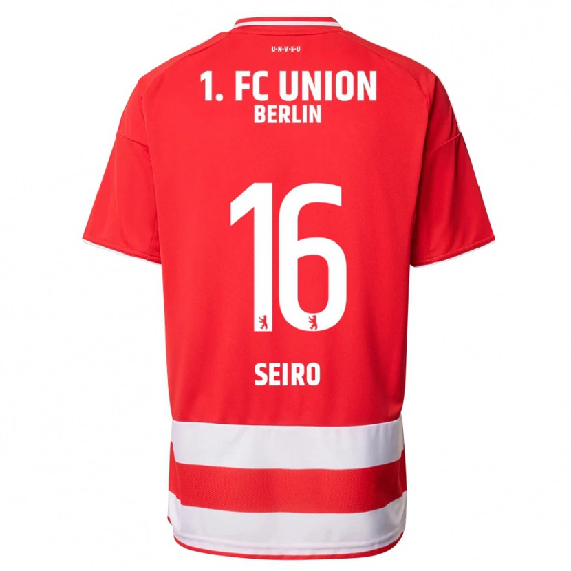 Danxen Damen Elli Seiro #16 Rot Weiß Heimtrikot Trikot 2025/26 T-Shirt Österreich