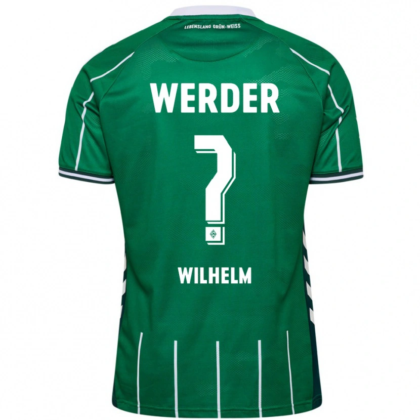 Danxen Damen Gabriel Wilhelm #0 Grün Weiß Heimtrikot Trikot 2025/26 T-Shirt Österreich