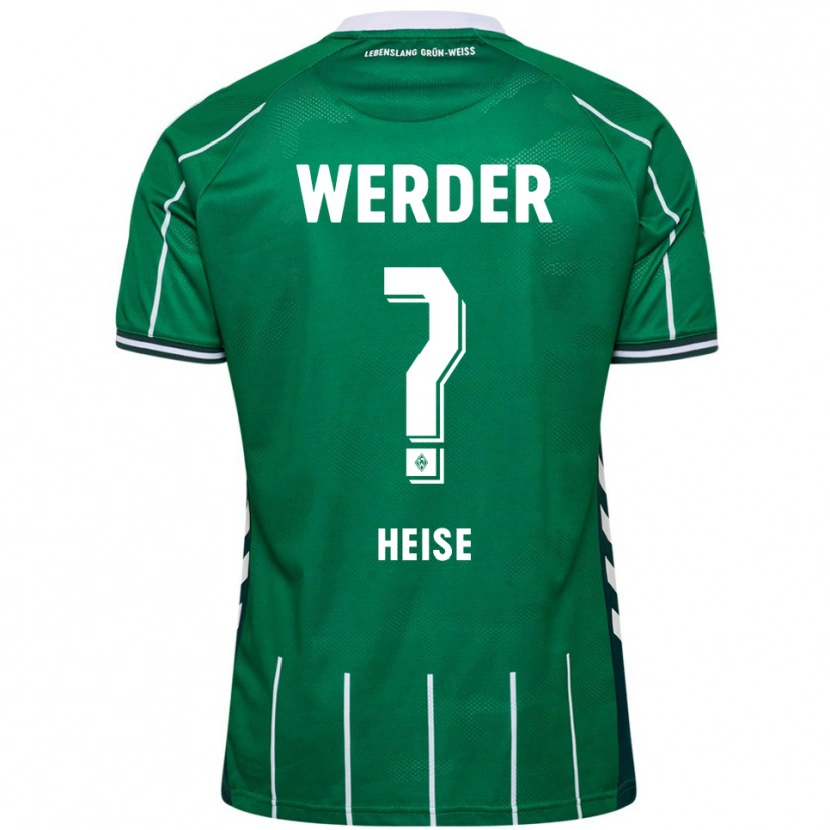 Danxen Damen Marius Heise #0 Grün Weiß Heimtrikot Trikot 2025/26 T-Shirt Österreich