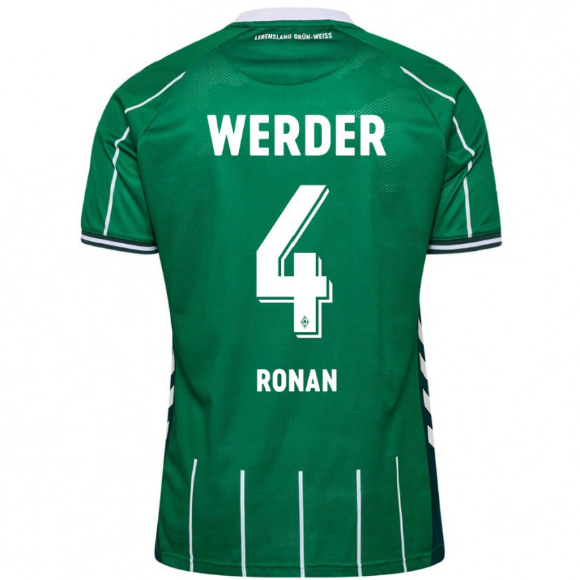 Danxen Damen Kaylie Ronan #4 Grün Weiß Heimtrikot Trikot 2025/26 T-Shirt Österreich