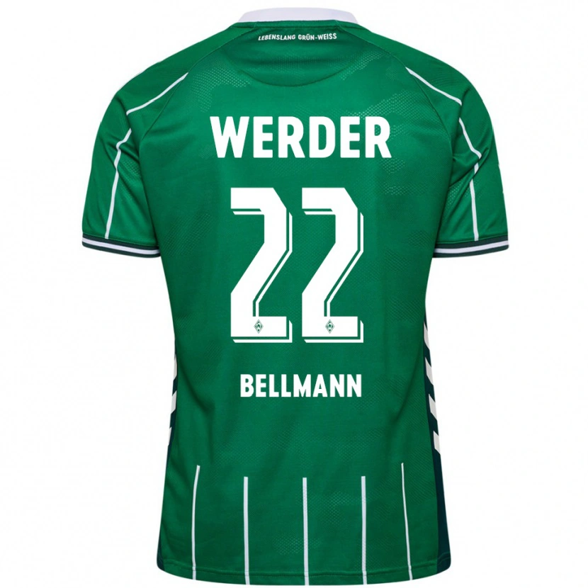 Danxen Damen Paul Bellmann #22 Grün Weiß Heimtrikot Trikot 2025/26 T-Shirt Österreich
