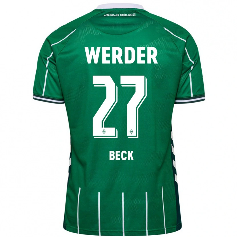 Danxen Damen Sharon Beck #27 Grün Weiß Heimtrikot Trikot 2025/26 T-Shirt Österreich