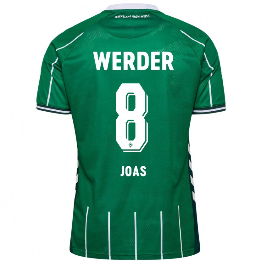Danxen Damen Julius Joas #8 Grün Weiß Heimtrikot Trikot 2025/26 T-Shirt Österreich