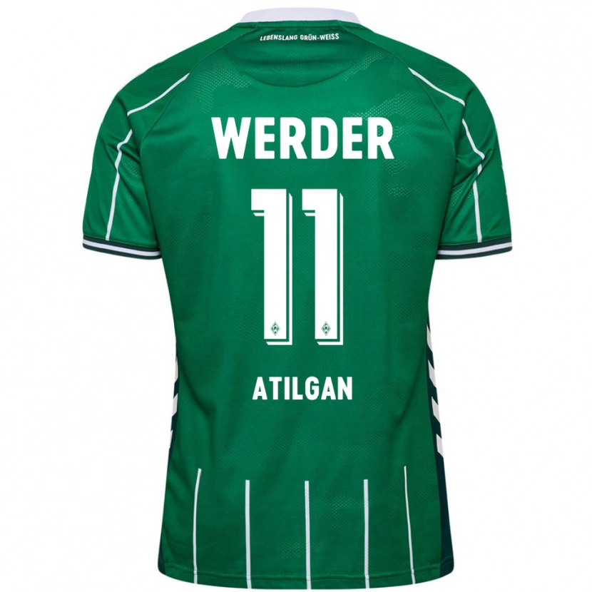 Danxen Damen Ahmed Atilgan #11 Grün Weiß Heimtrikot Trikot 2025/26 T-Shirt Österreich