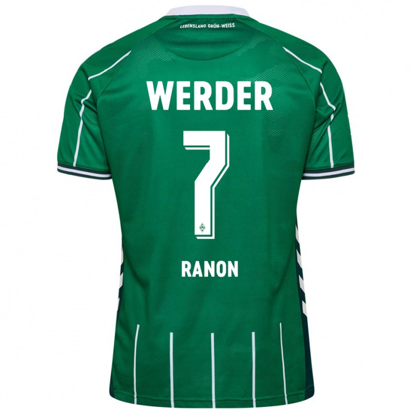 Danxen Damen Yuval Ranon #7 Grün Weiß Heimtrikot Trikot 2025/26 T-Shirt Österreich