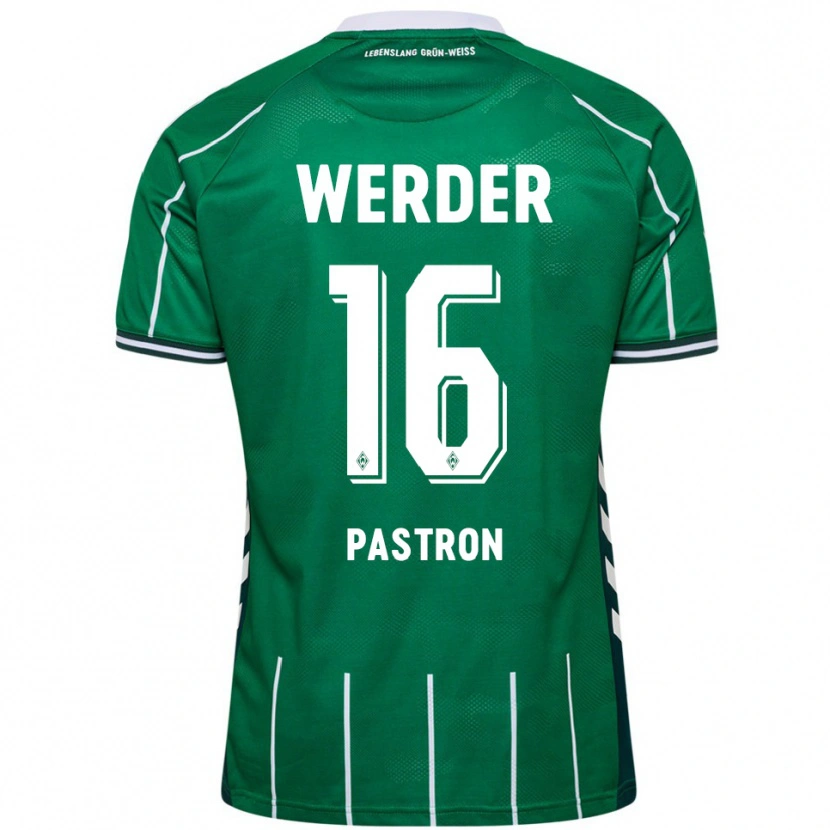 Danxen Damen Alvin Pastron #16 Grün Weiß Heimtrikot Trikot 2025/26 T-Shirt Österreich
