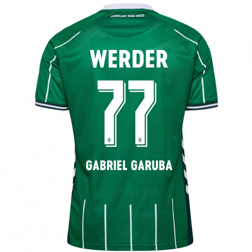 Danxen Damen Najib Gabriel Garuba #77 Grün Weiß Heimtrikot Trikot 2025/26 T-Shirt Österreich