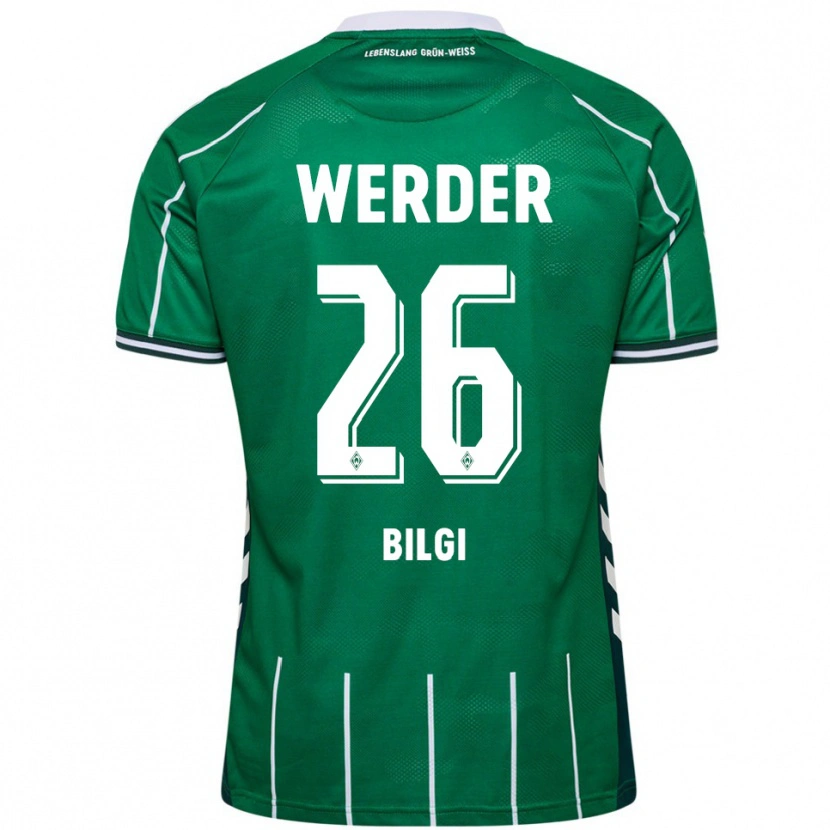 Danxen Damen Süleyman Bilgi #26 Grün Weiß Heimtrikot Trikot 2025/26 T-Shirt Österreich