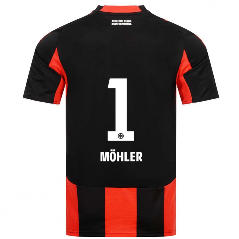 Danxen Damen Emil Möhler #1 Schwarz Rot Heimtrikot Trikot 2025/26 T-Shirt Österreich