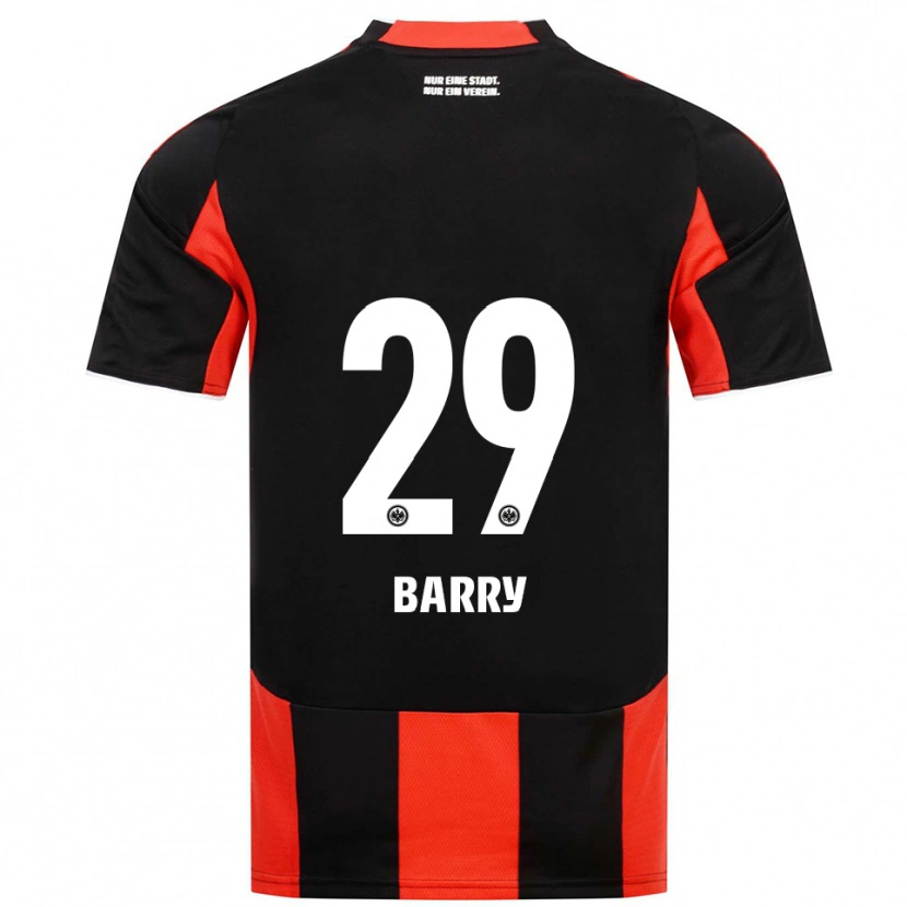 Danxen Damen Jasha Barry #29 Schwarz Rot Heimtrikot Trikot 2025/26 T-Shirt Österreich