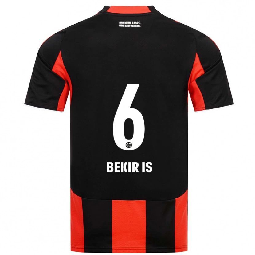 Danxen Damen Eba Bekir Is #6 Schwarz Rot Heimtrikot Trikot 2025/26 T-Shirt Österreich