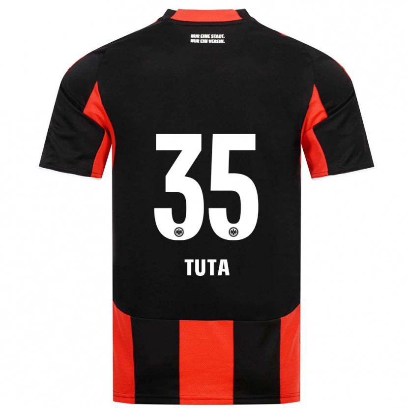 Danxen Damen Tuta #35 Schwarz Rot Heimtrikot Trikot 2025/26 T-Shirt Österreich