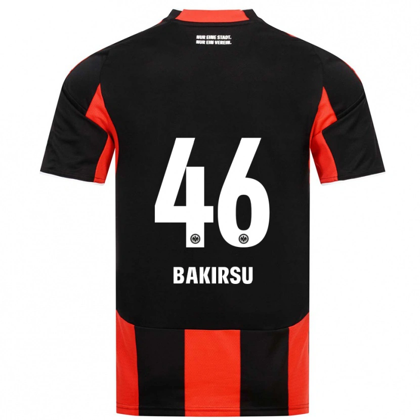 Danxen Damen Hüseyin Bakirsu #46 Schwarz Rot Heimtrikot Trikot 2025/26 T-Shirt Österreich