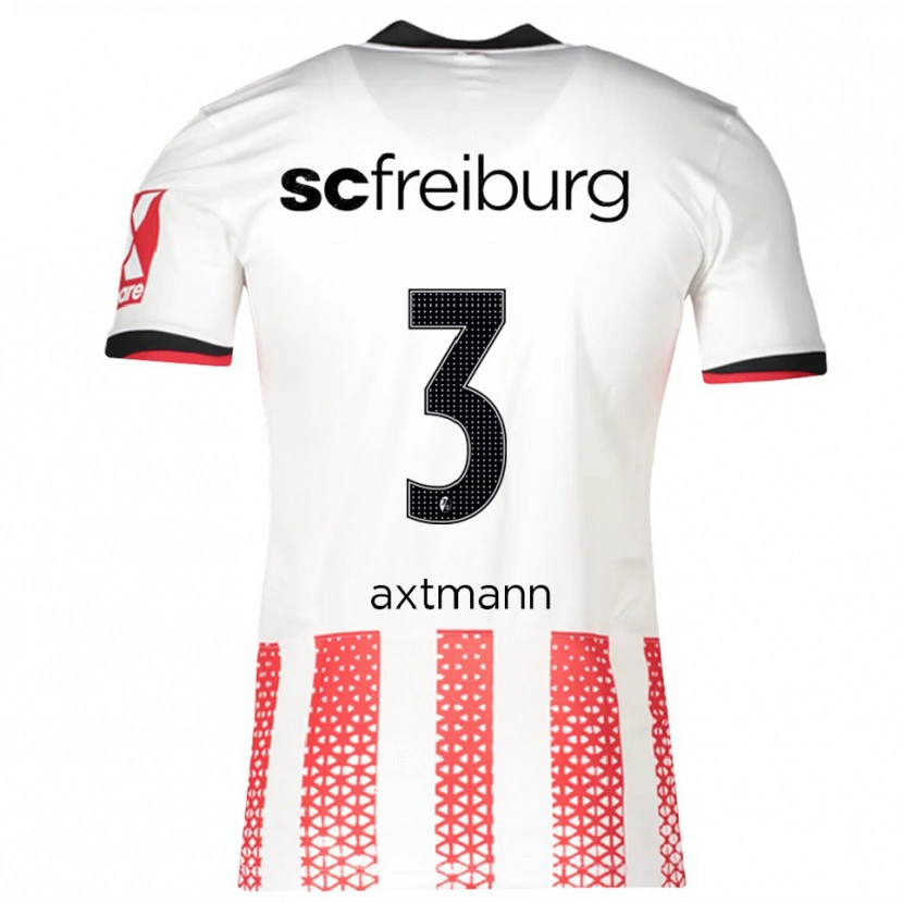Danxen Damen Alina Axtmann #3 Weiß Rot Heimtrikot Trikot 2025/26 T-Shirt Österreich
