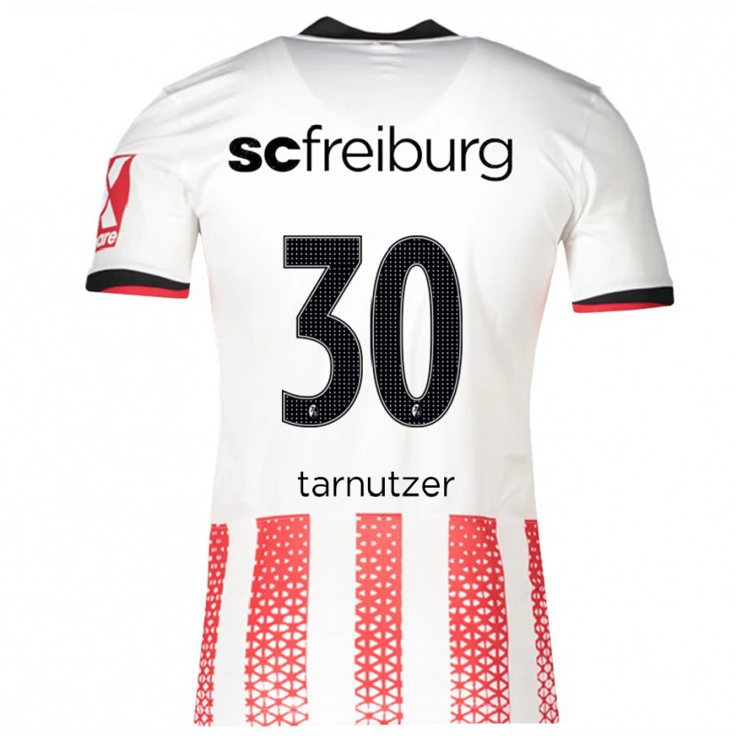 Danxen Damen Rouven Tarnutzer #30 Weiß Rot Heimtrikot Trikot 2025/26 T-Shirt Österreich
