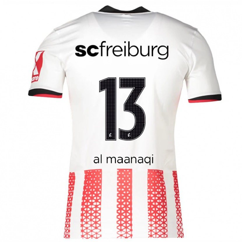 Danxen Damen Jawad Al Maanaqi #13 Weiß Rot Heimtrikot Trikot 2025/26 T-Shirt Österreich
