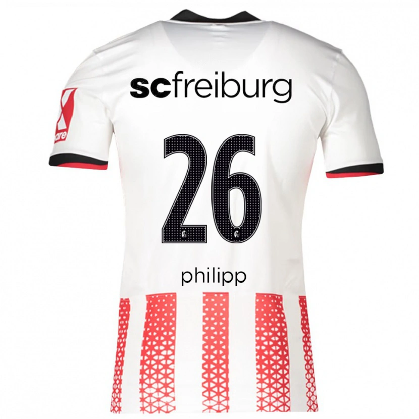 Danxen Damen Maximilian Philipp #26 Weiß Rot Heimtrikot Trikot 2025/26 T-Shirt Österreich