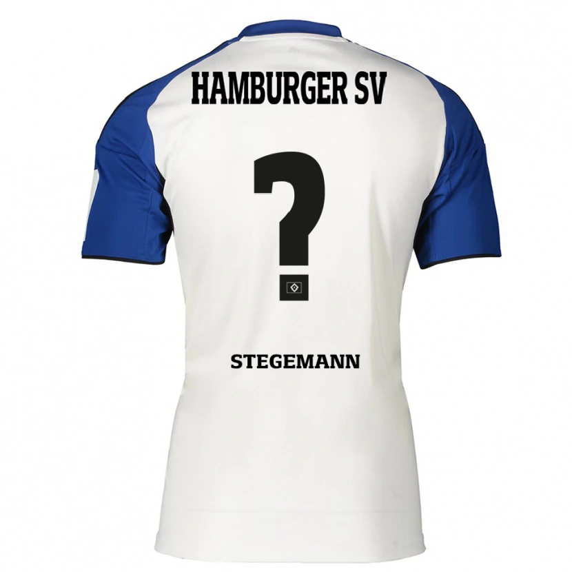 Danxen Damen Jean-Pierre Stegemann #0 Weiß Blau Heimtrikot Trikot 2025/26 T-Shirt Österreich