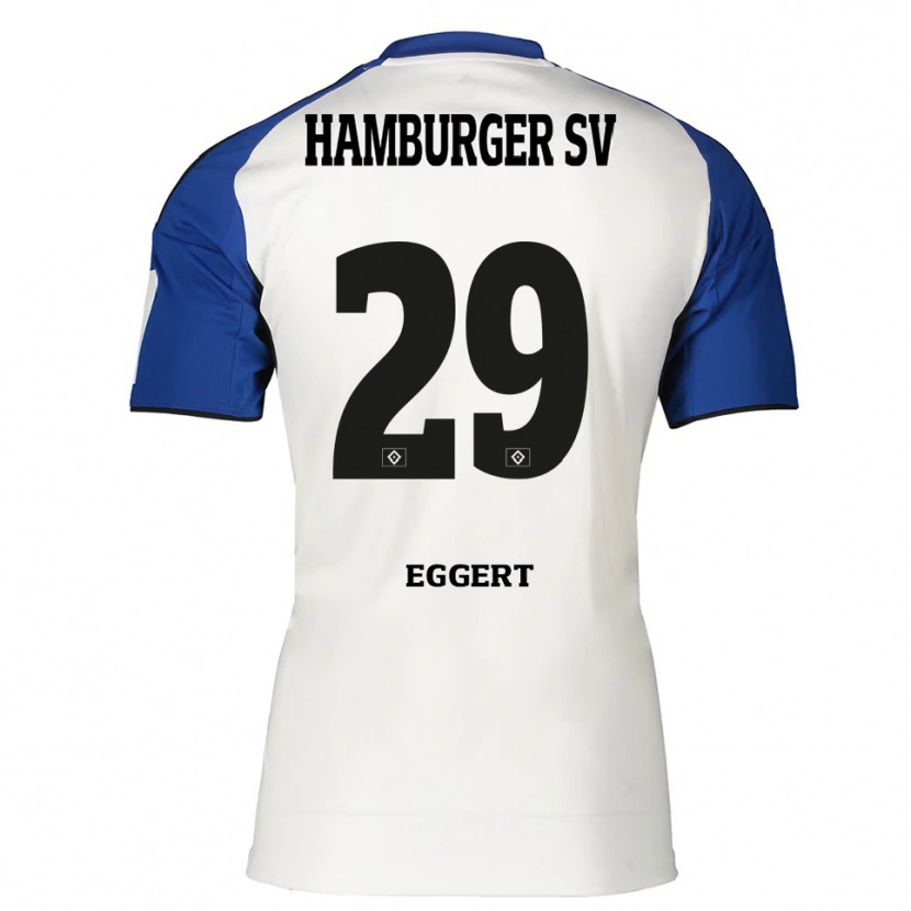 Danxen Damen Leni Eggert #29 Weiß Blau Heimtrikot Trikot 2025/26 T-Shirt Österreich