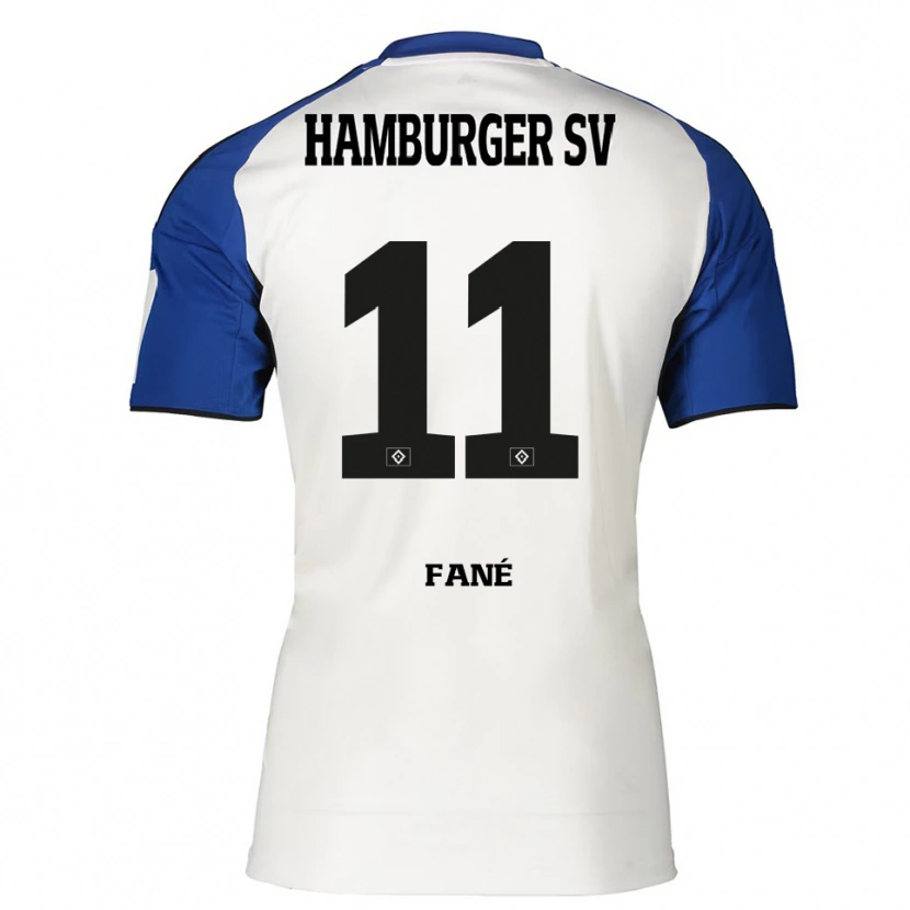 Danxen Damen Sidi Fané #11 Weiß Blau Heimtrikot Trikot 2025/26 T-Shirt Österreich