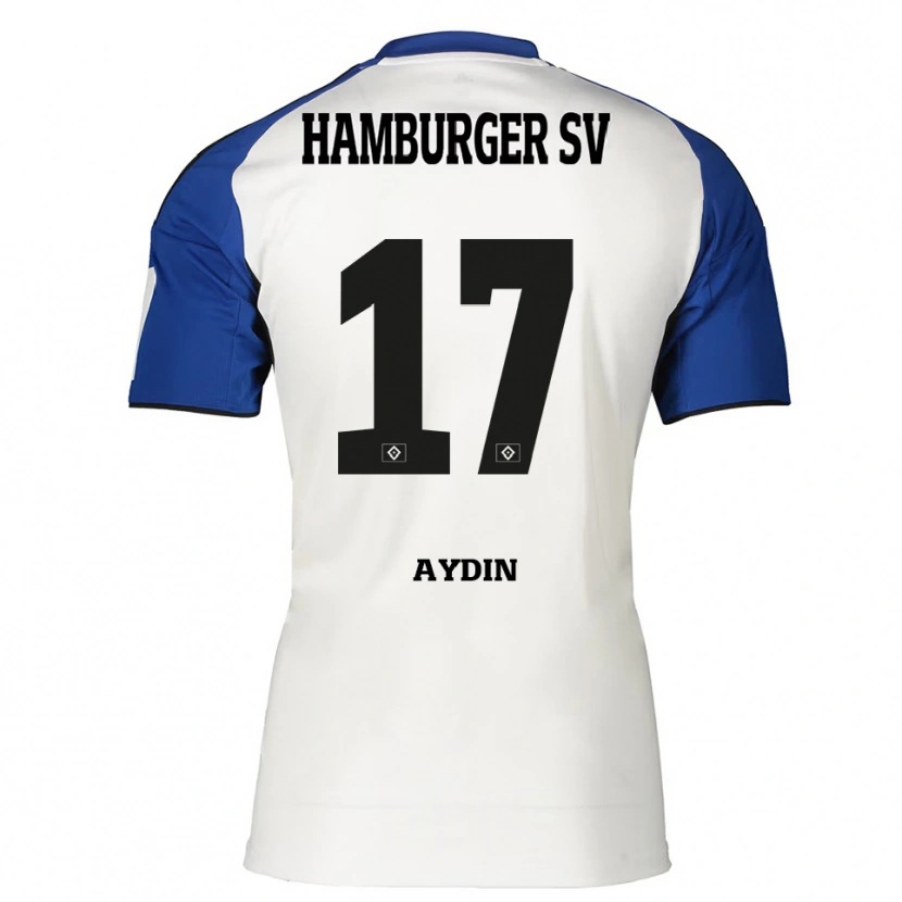 Danxen Damen Berkant Aydin #17 Weiß Blau Heimtrikot Trikot 2025/26 T-Shirt Österreich