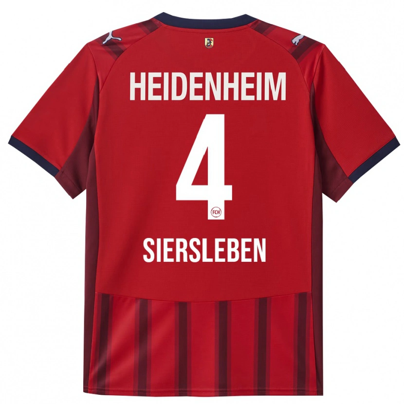 Danxen Damen Tim Siersleben #4 Rot Marineblau Heimtrikot Trikot 2025/26 T-Shirt Österreich