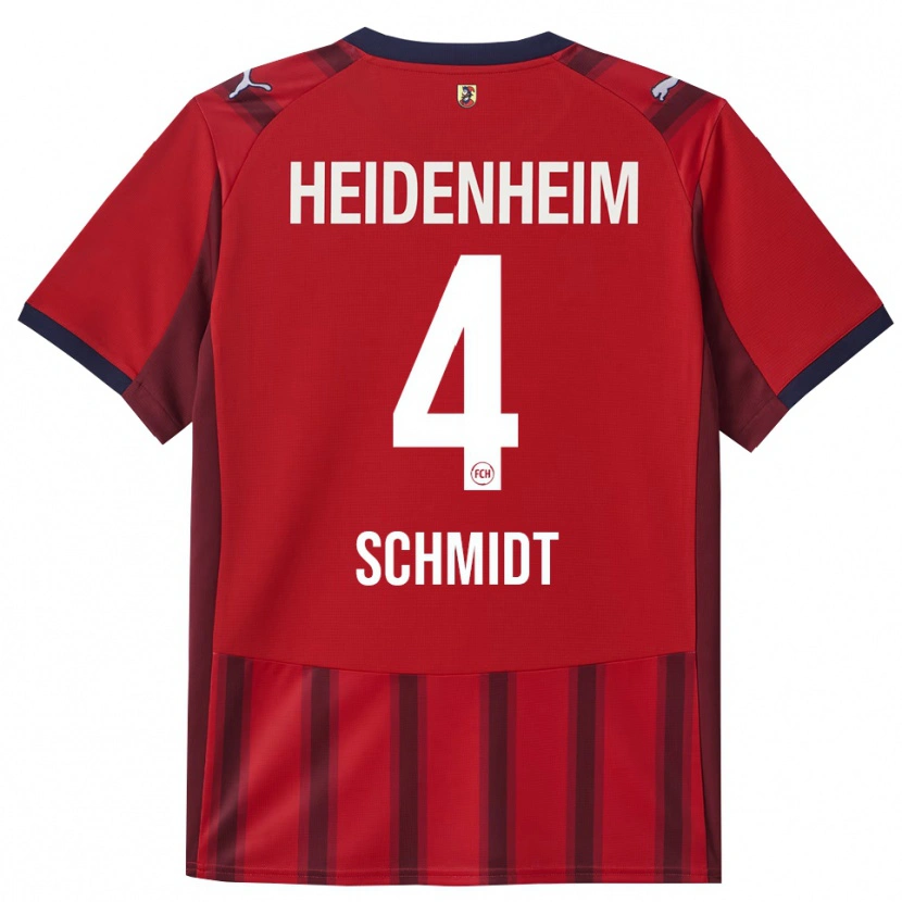 Danxen Damen Luke Schmidt #4 Rot Marineblau Heimtrikot Trikot 2025/26 T-Shirt Österreich