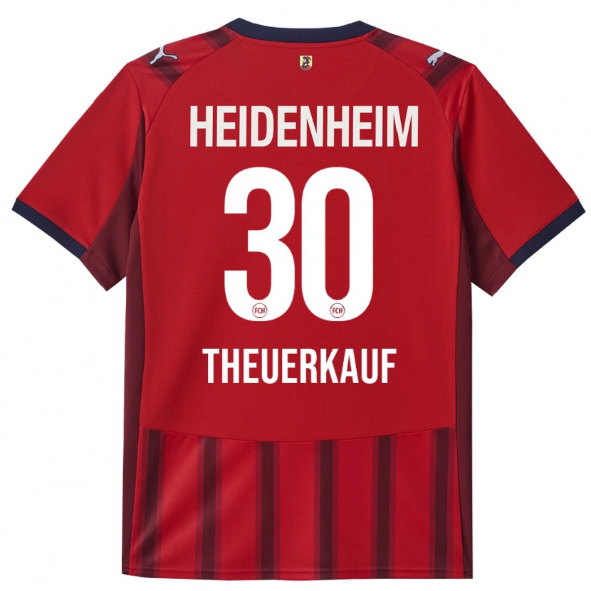 Danxen Damen Norman Theuerkauf #30 Rot Marineblau Heimtrikot Trikot 2025/26 T-Shirt Österreich