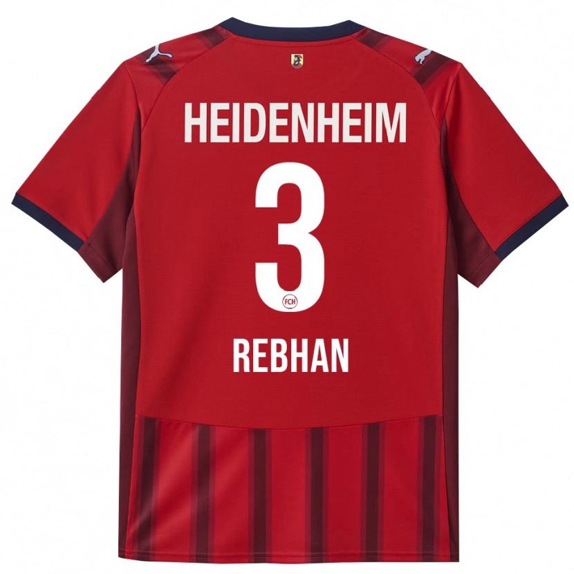 Danxen Damen Emma Rebhan #3 Rot Marineblau Heimtrikot Trikot 2025/26 T-Shirt Österreich