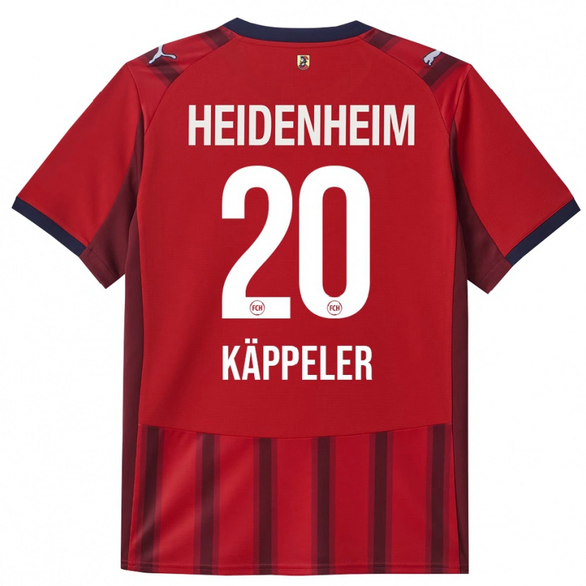 Danxen Damen Lina Käppeler #20 Rot Marineblau Heimtrikot Trikot 2025/26 T-Shirt Österreich