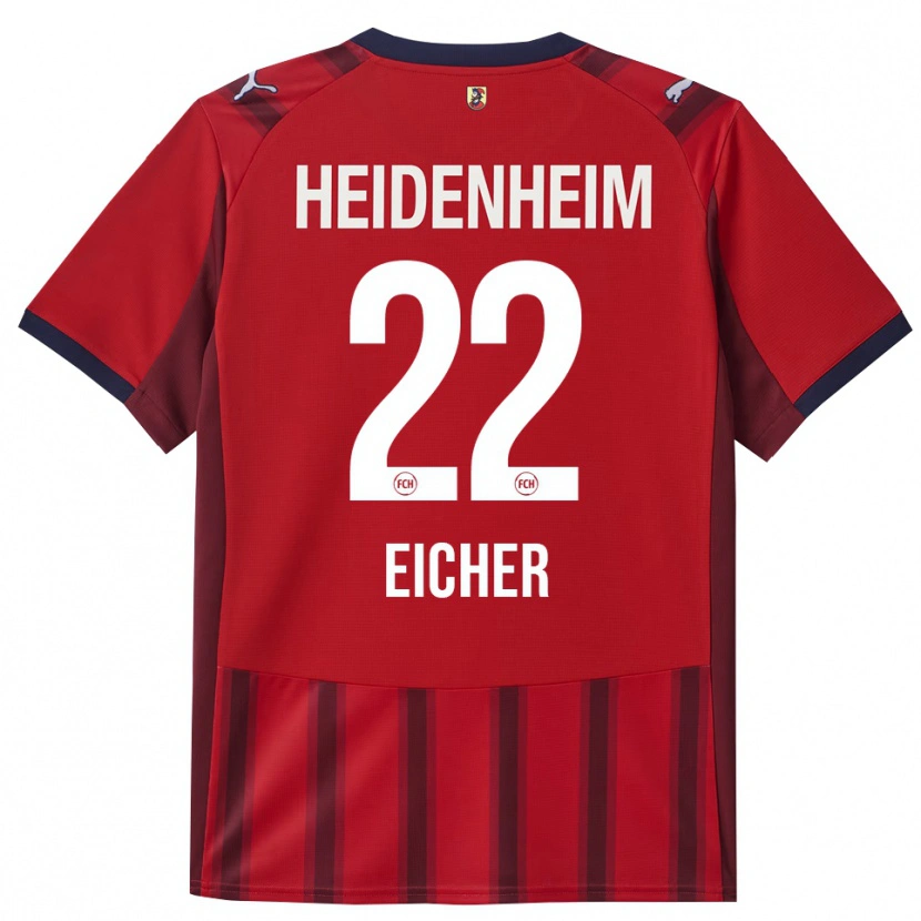 Danxen Damen Vitus Eicher #22 Rot Marineblau Heimtrikot Trikot 2025/26 T-Shirt Österreich